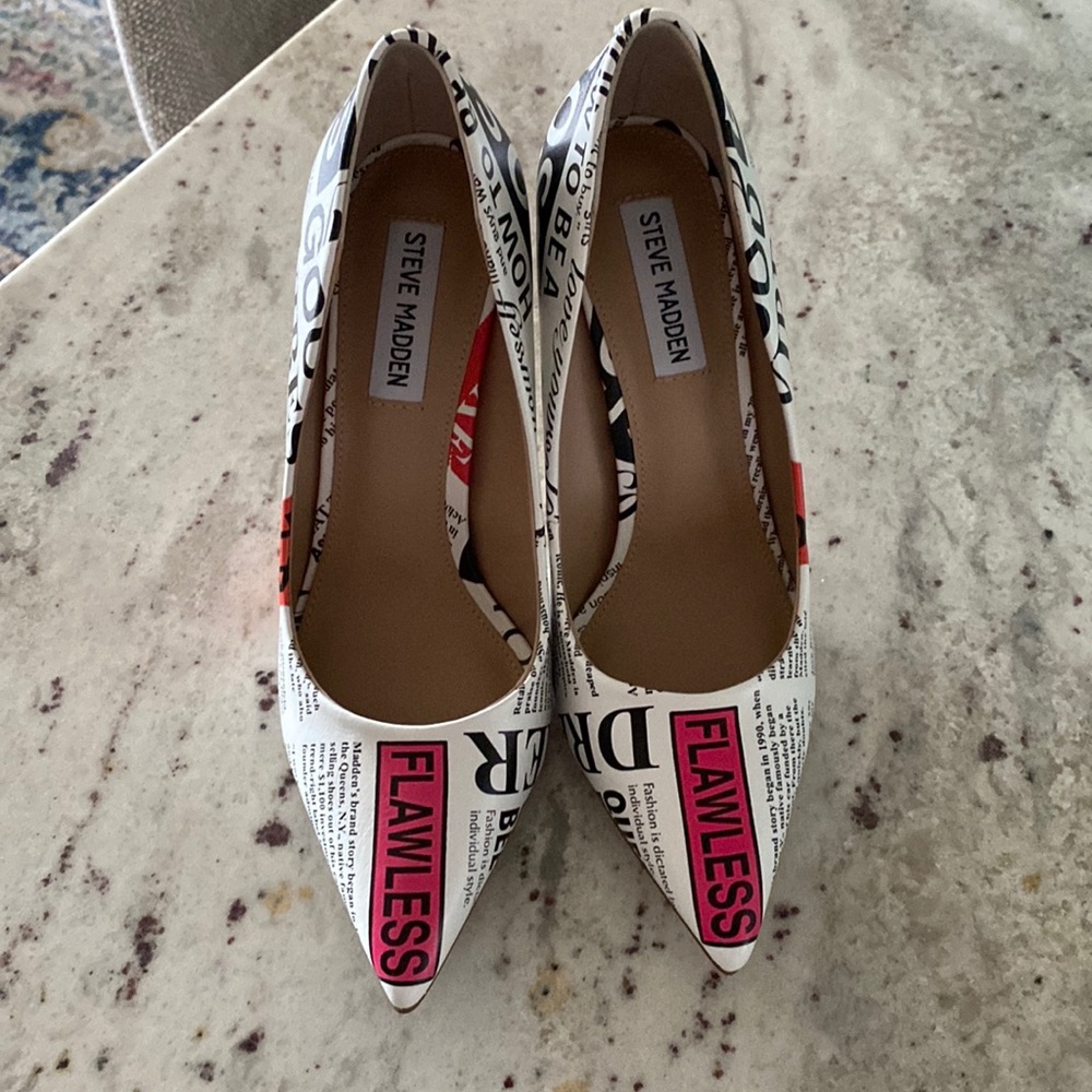 Steve Madden Boss Heels - NEVER WORN